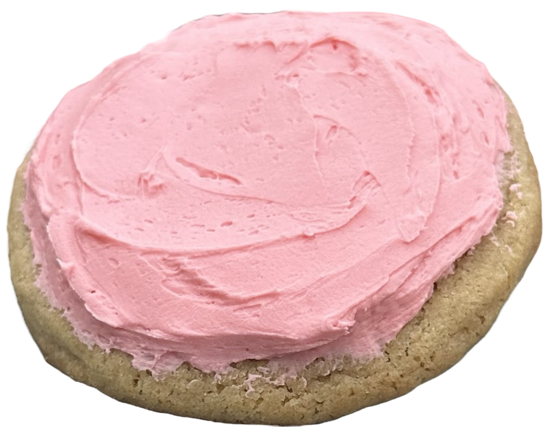 Frosted Brown Sugar Cookie